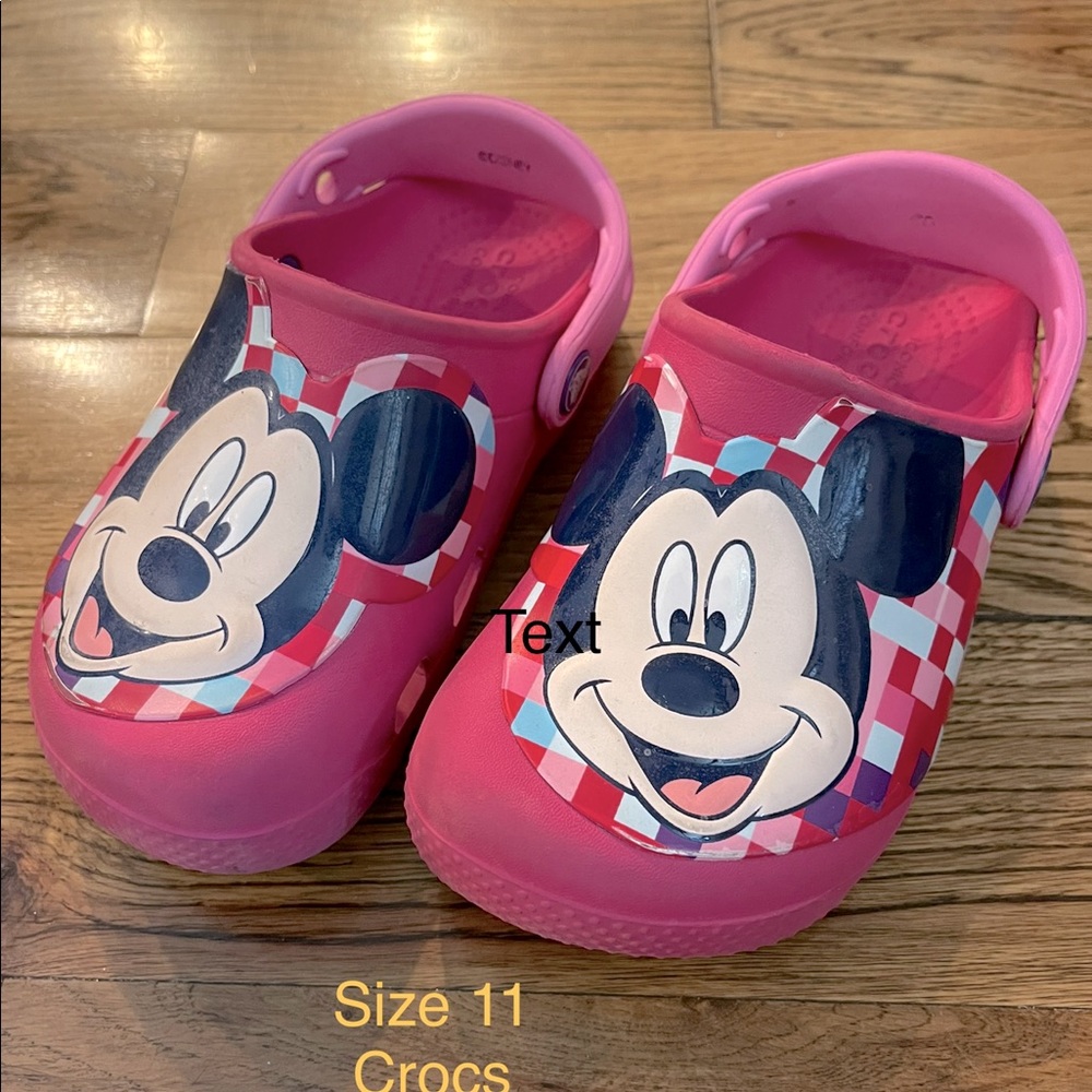 Mickey Mouse Crocs